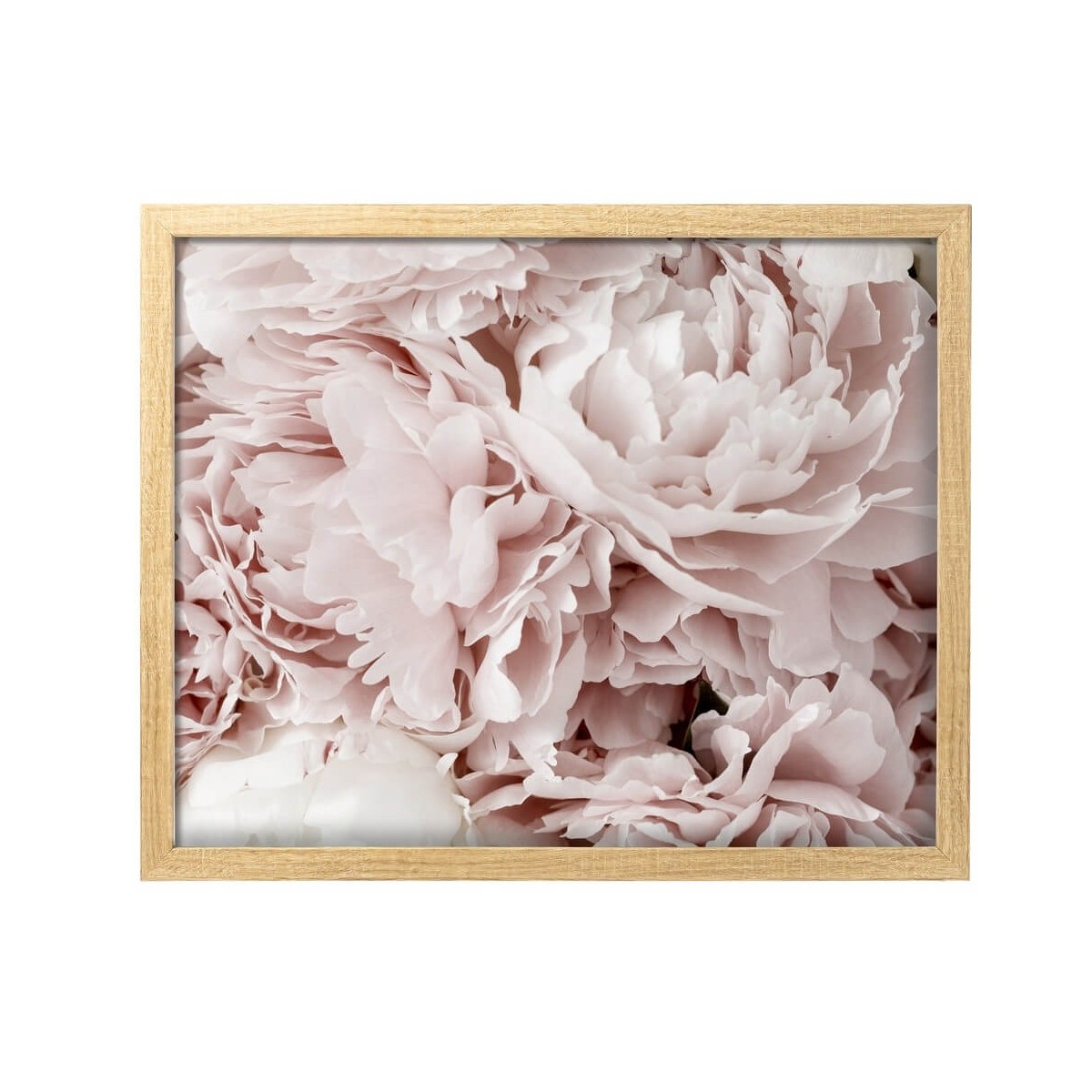 Image encadrée Fleurs 30x40 cm baguette en bois FSC