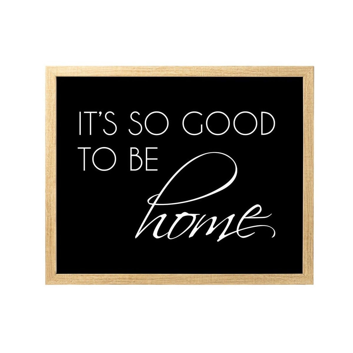 Image encadrée Home 30x40 cm baguette en bois FSC Image encadrée Home 30x40 cm baguette en bois FSC