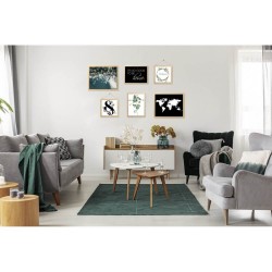 Image encadrée Home 30x40 cm baguette en bois FSC