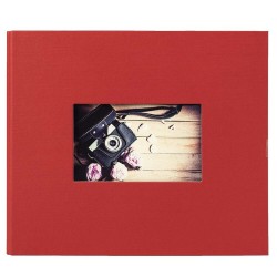 Album photo traditionnel Studio rouge 60 pages 120 photos 10x15