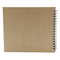 Album photo traditionnel Croquis kraft 120 photos dos