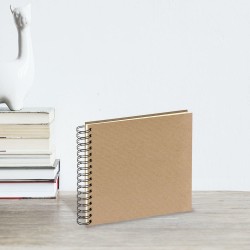 Album photo traditionnel Croquis kraft 120 photos ambiance