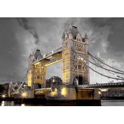 Tableau sur toile Tower Bridge 100x140 cm