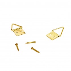 Lot d'attaches triangulaires Brio 10 mm