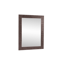 Miroir Forge métal 63x83 cm biais