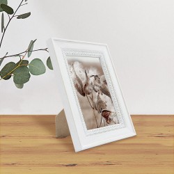 Cadre photo Alma blanc 10x15 cm ambiance