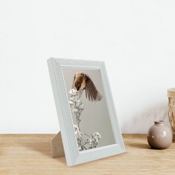 Cadre photo Perle gris clair 10x15 cm ambiance