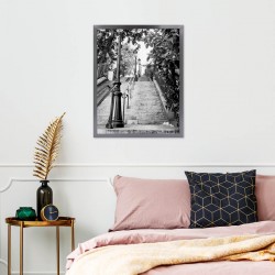 Cadre photo Precious carbone 40x50 cm ambiance