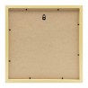 Cadre photo Precious noyer 30x30 cm dos