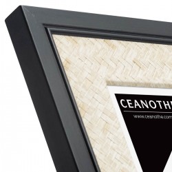 Cadre photo Palma noir 10X15 cm angle