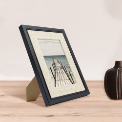 Cadre photo Palma noir 10X15 cm ambiance