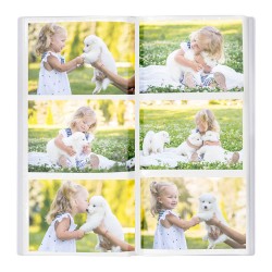 Album photo pochettes bébé chien 96 photos 11,5x15 cm avec photos