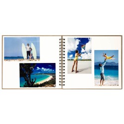 Album photo traditionnel Croquis kraft 120 photos 11,5x15 cm avec photos