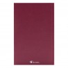 Carnet photo Iris bordeaux 200 pages dos