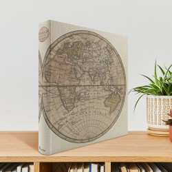 Album photo traditionnel Map Monde 600 photos 10x15 cm ambiance