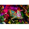 Tableau mural caméléon