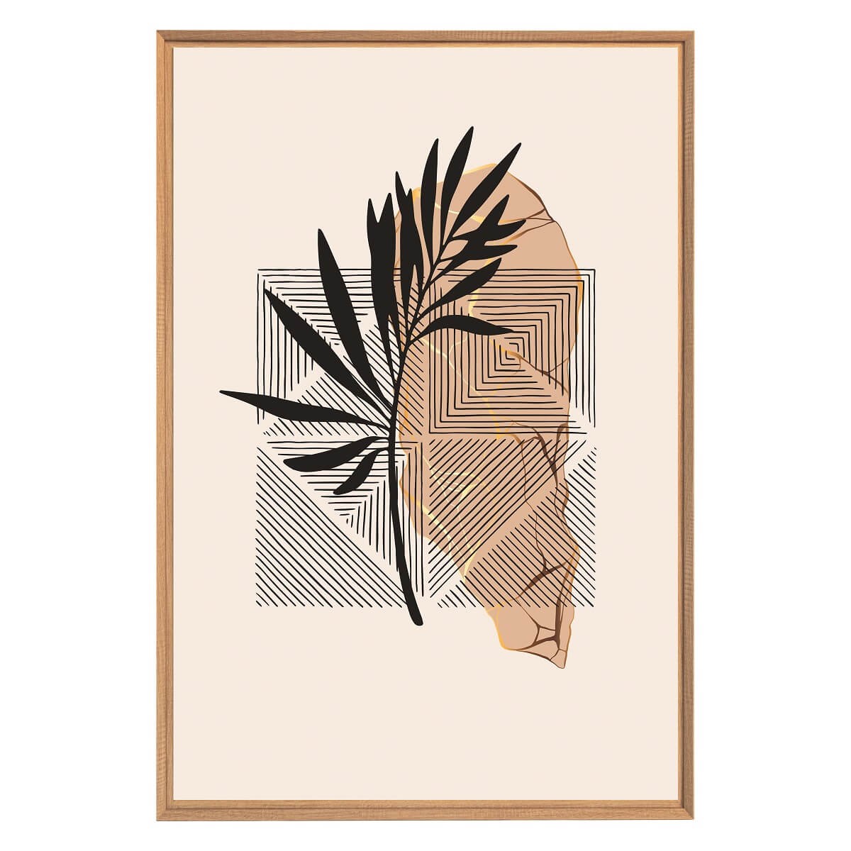 Tableau mural encadré nature décorative 65x97 cm Tableau mural encadré nature décorative 65x97 cm