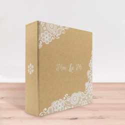 Album photos pochettes Mme & Mr 200 photos 11,5x15 cm ambiance