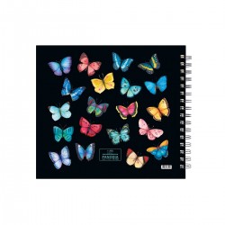 Album photo traditionnel papillons de Mila 120 photos 11,5x15 cm dos