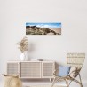 Tableau sur toile dune de sable 30x97 cm ambiance