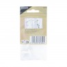 Lot de 6 crochets laitonnés à tableau N°0 pour 4 Kg dos sachet Lot de 6 crochets laitonnés à tableau N°0 pour 4 Kg dos sachet
