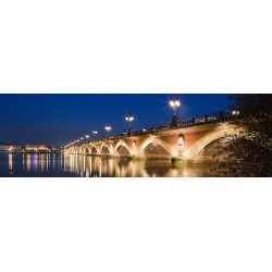 Tableau sur toile pont de Bordeaux