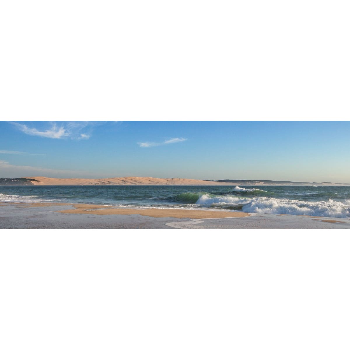 Tableau sur toile vague sur bassin Tableau sur toile vague sur bassin