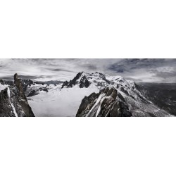 Tableau sur toile domaine du Mont Blanc