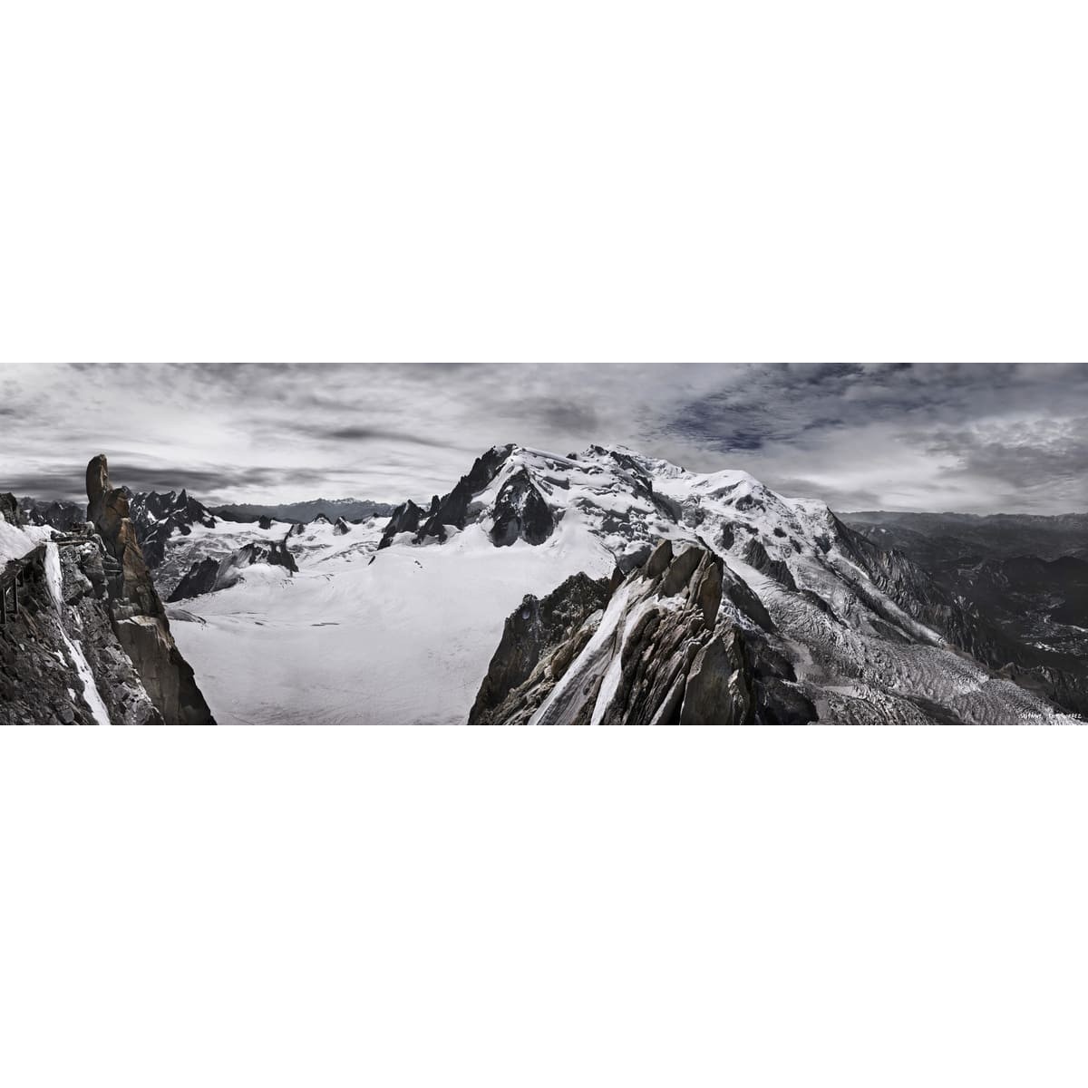 Tableau sur toile domaine du Mont Blanc