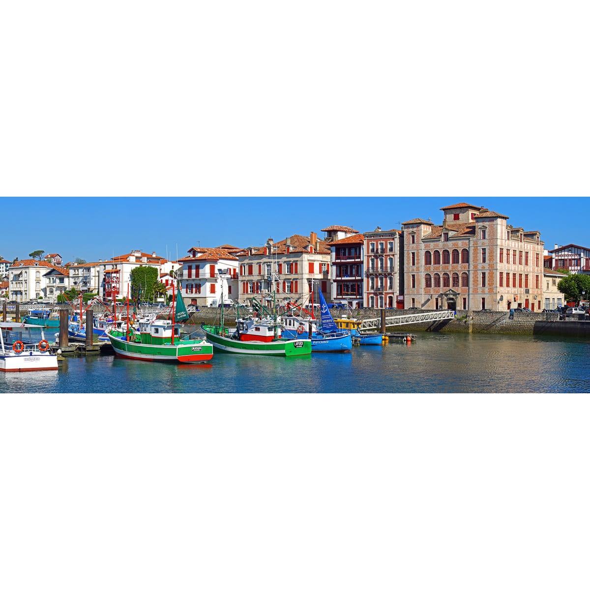 Tableau sur toile port de Saint Jean Tableau sur toile port de Saint Jean