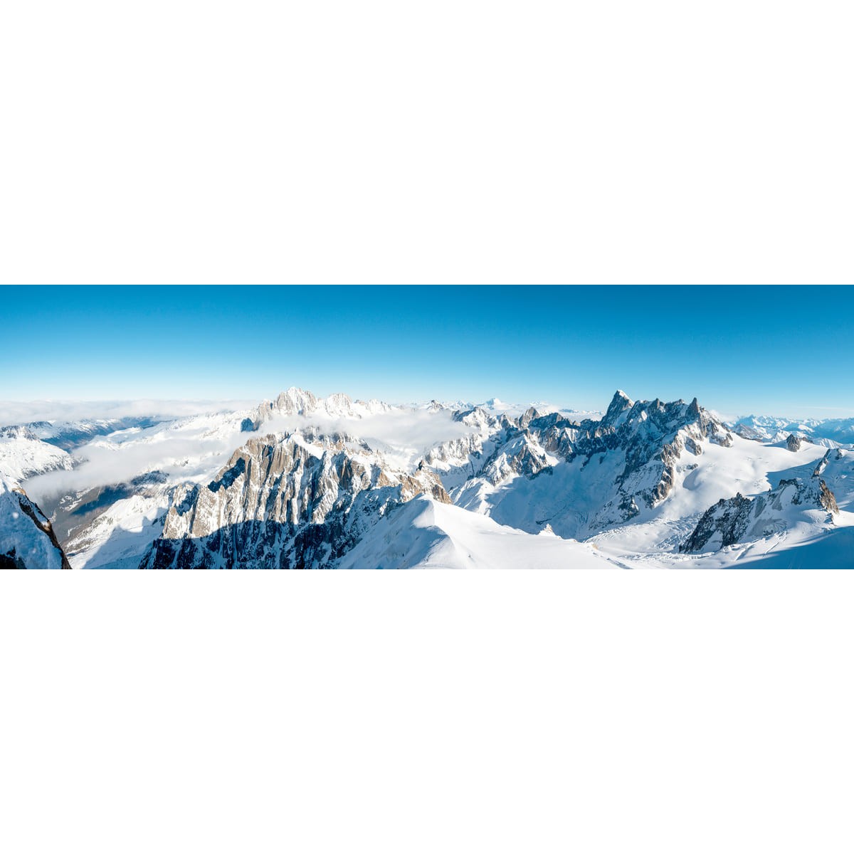 Tableau sur toile Aiguille du Midi