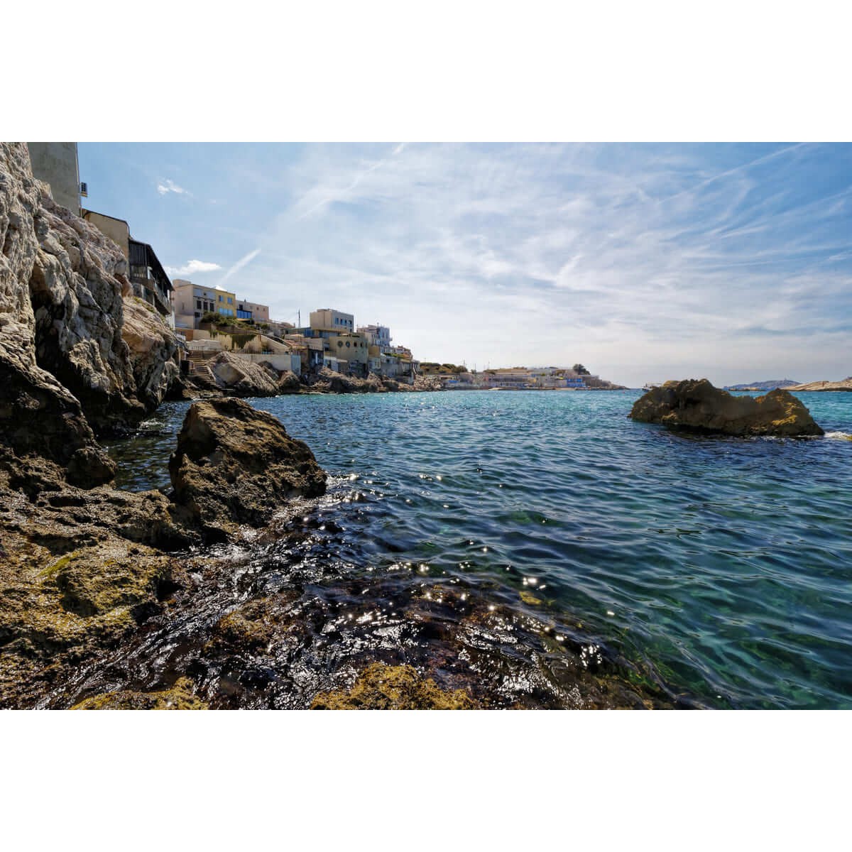 Tableau sur toile vallon des Auffes