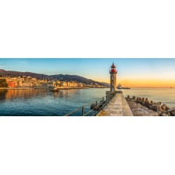 Tableau sur toile port de Bastia