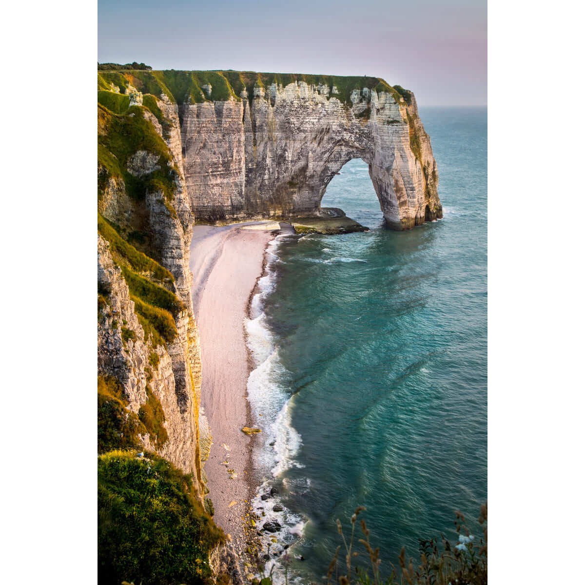 Tableau sur toile Etretat 65x97 cm