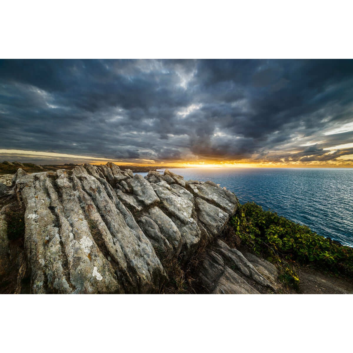 Tableau sur toile pointe du Grouin 45x65 cm