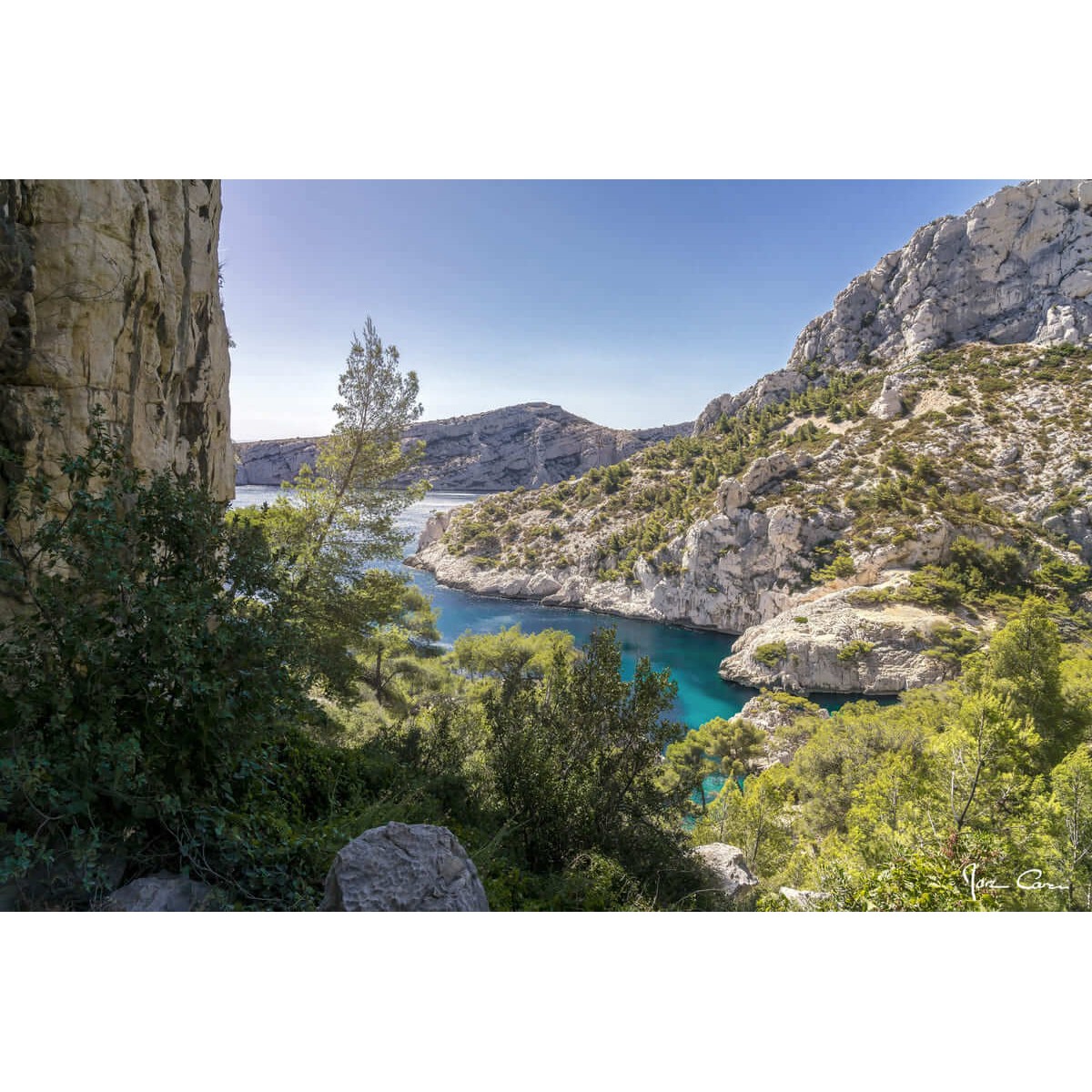 Tableau mural calanque | Photoexpression