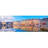 Tableau sur toile Honfleur 30x97 cm