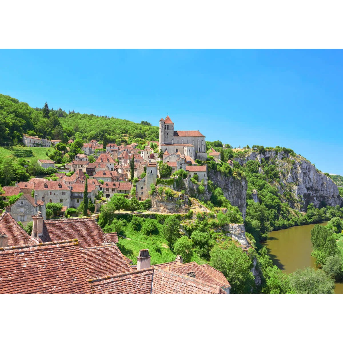 Tableau mural parc naturel du Quercy Tableau mural parc naturel du Quercy