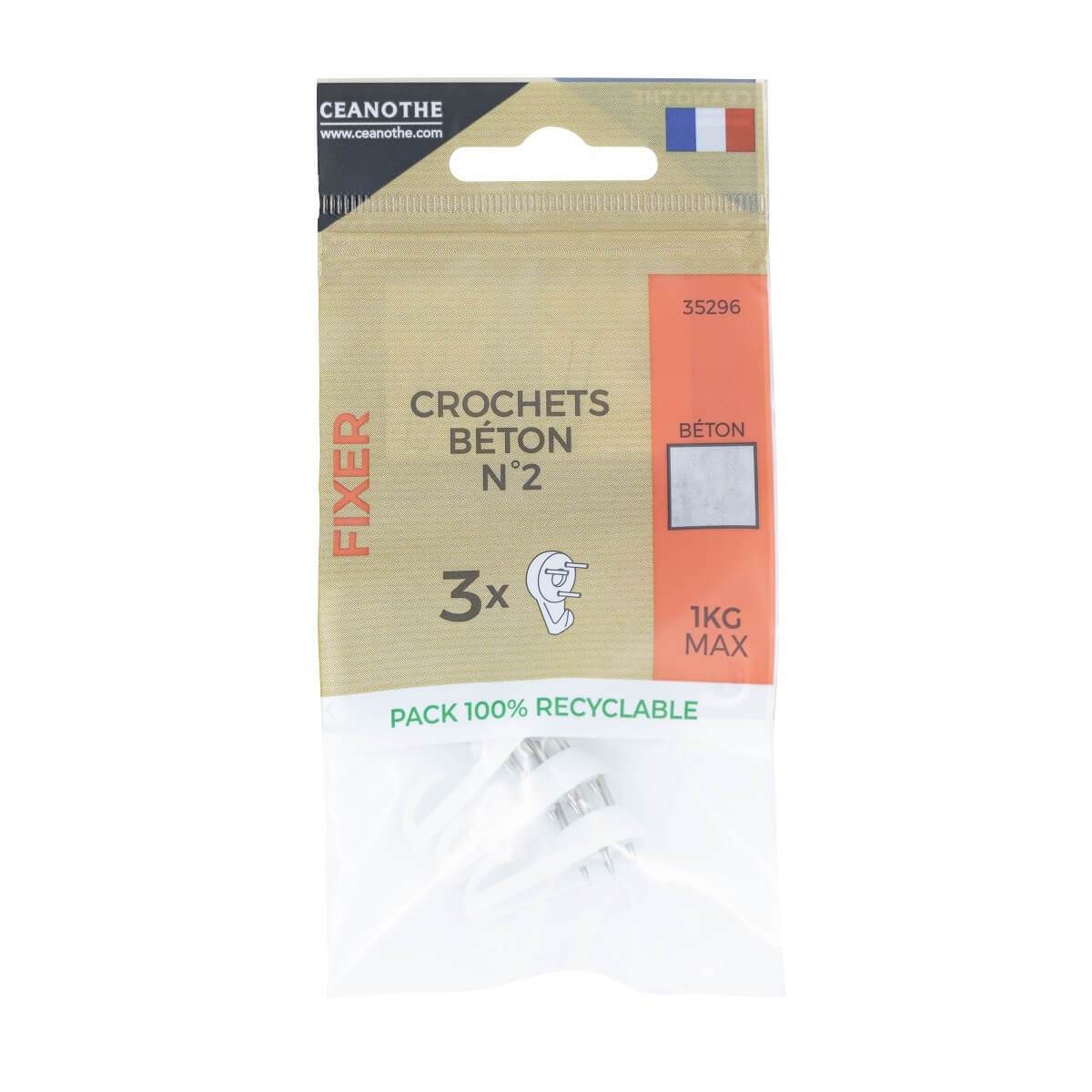 Crochets Acoustiques Pour Panneaux à Lamelles - Lot De 2, Couleur Bois Noir, Espacement 13 Ou 15 Mm, Fixation Murale Incluse - 5