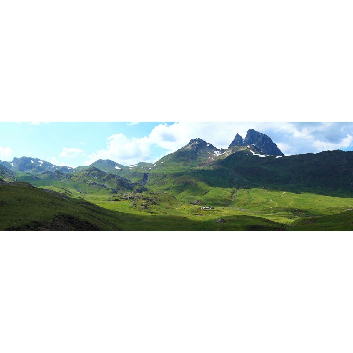 Tableau sur toile pic du midi d'Ossau 30x97 cm