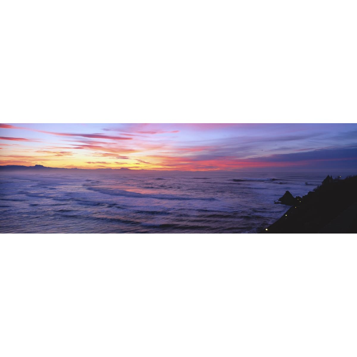 Tableau sur toile Atlantique 30x97 cm Tableau sur toile Atlantique 30x97 cm