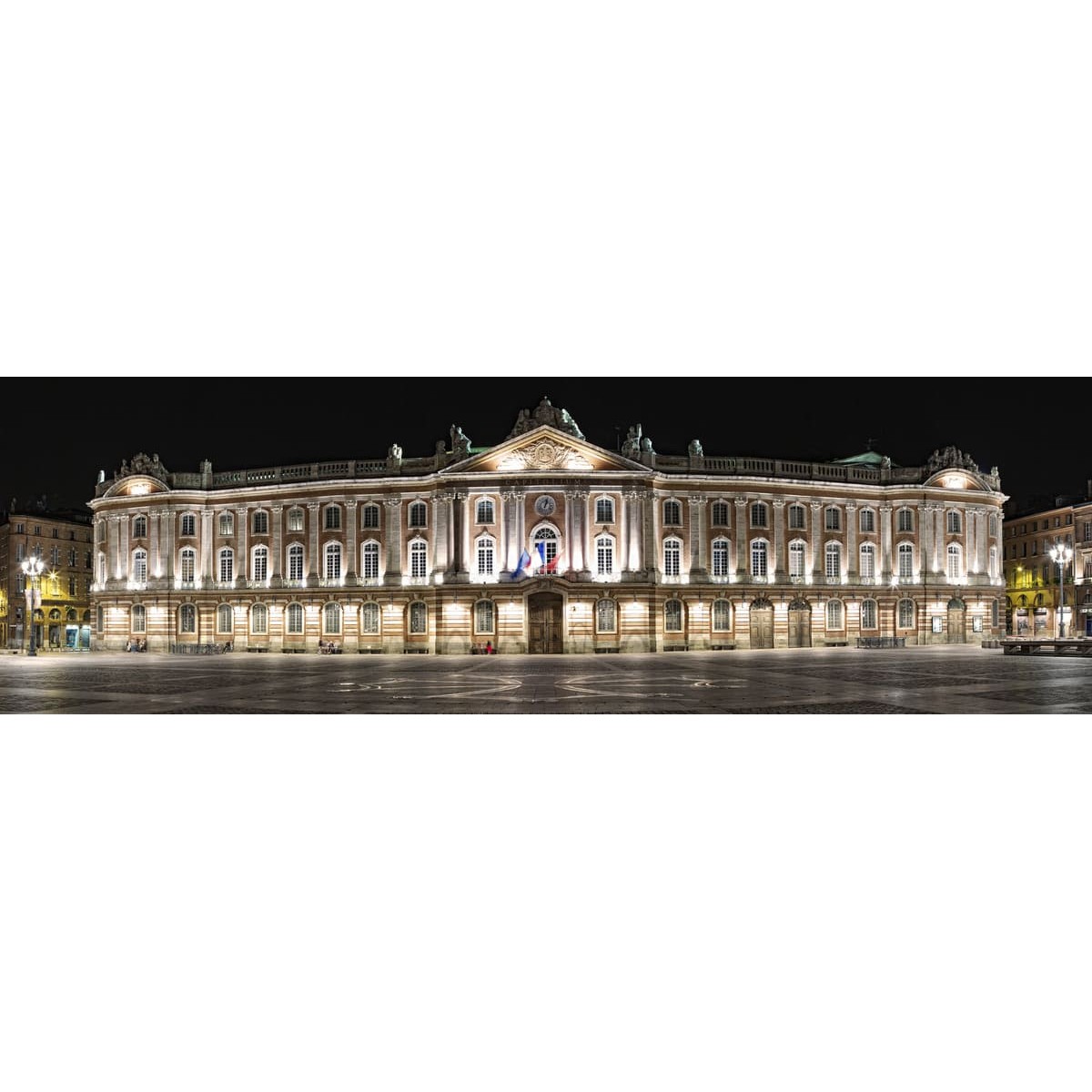 Tableau sur toile le capitole de nuit 30x97 cm Tableau sur toile le capitole de nuit 30x97 cm
