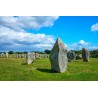 Tableau sur verre synthétique Menhirs de Carnac 65x97 cm
