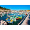 Tableau sur toile port de Nice 45x65 cm Tableau sur toile port de Nice 45x65 cm