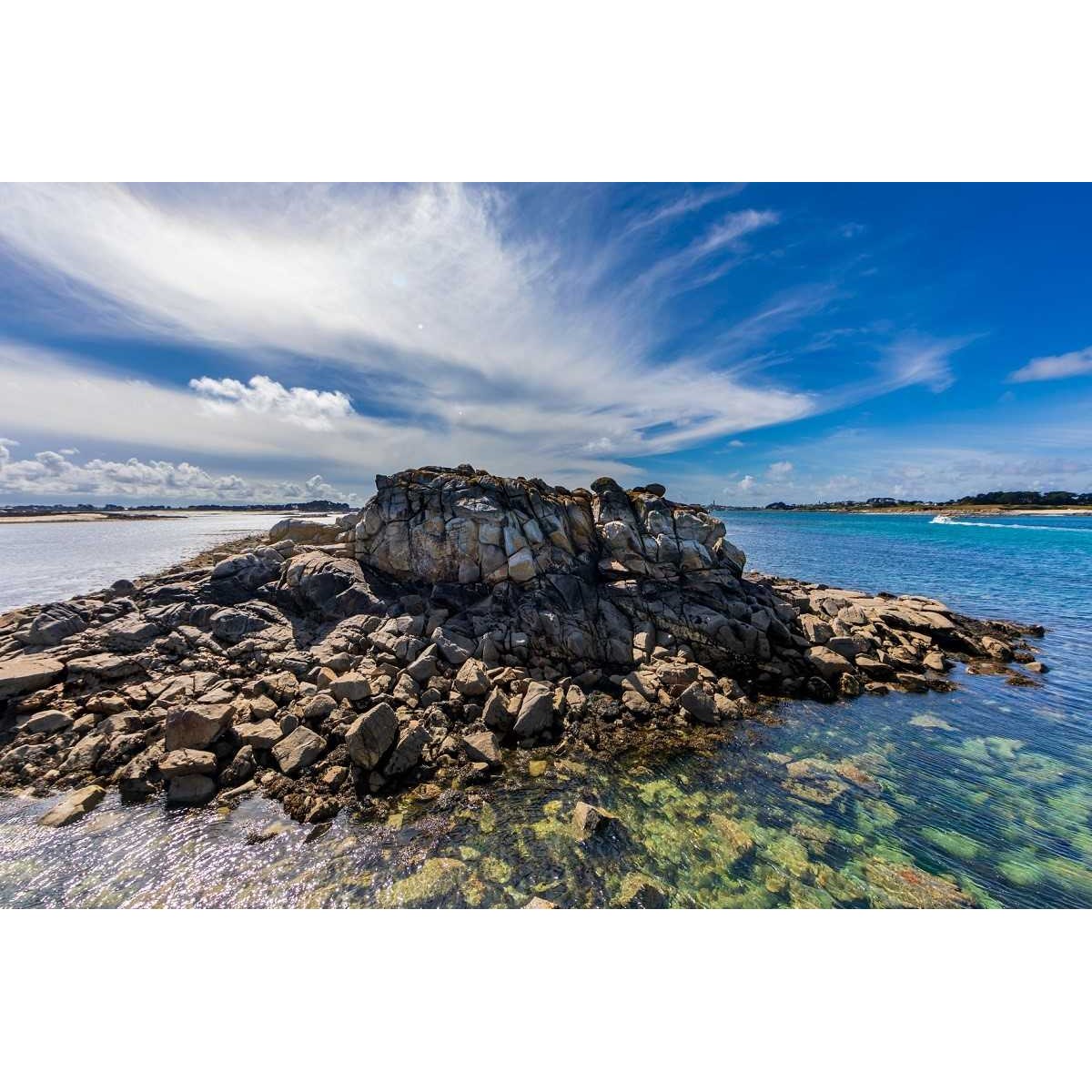 Tableau sur toile Roscoff 30x45 cm Tableau sur toile Roscoff 30x45 cm