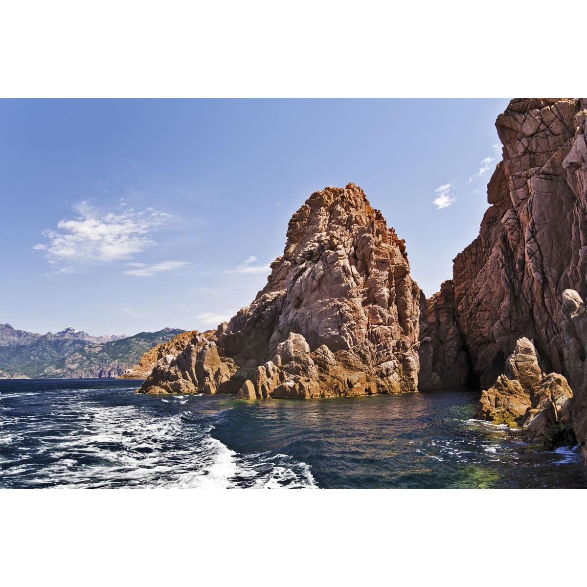 Tableau sur toile calanque Piana Tableau sur toile calanque Piana