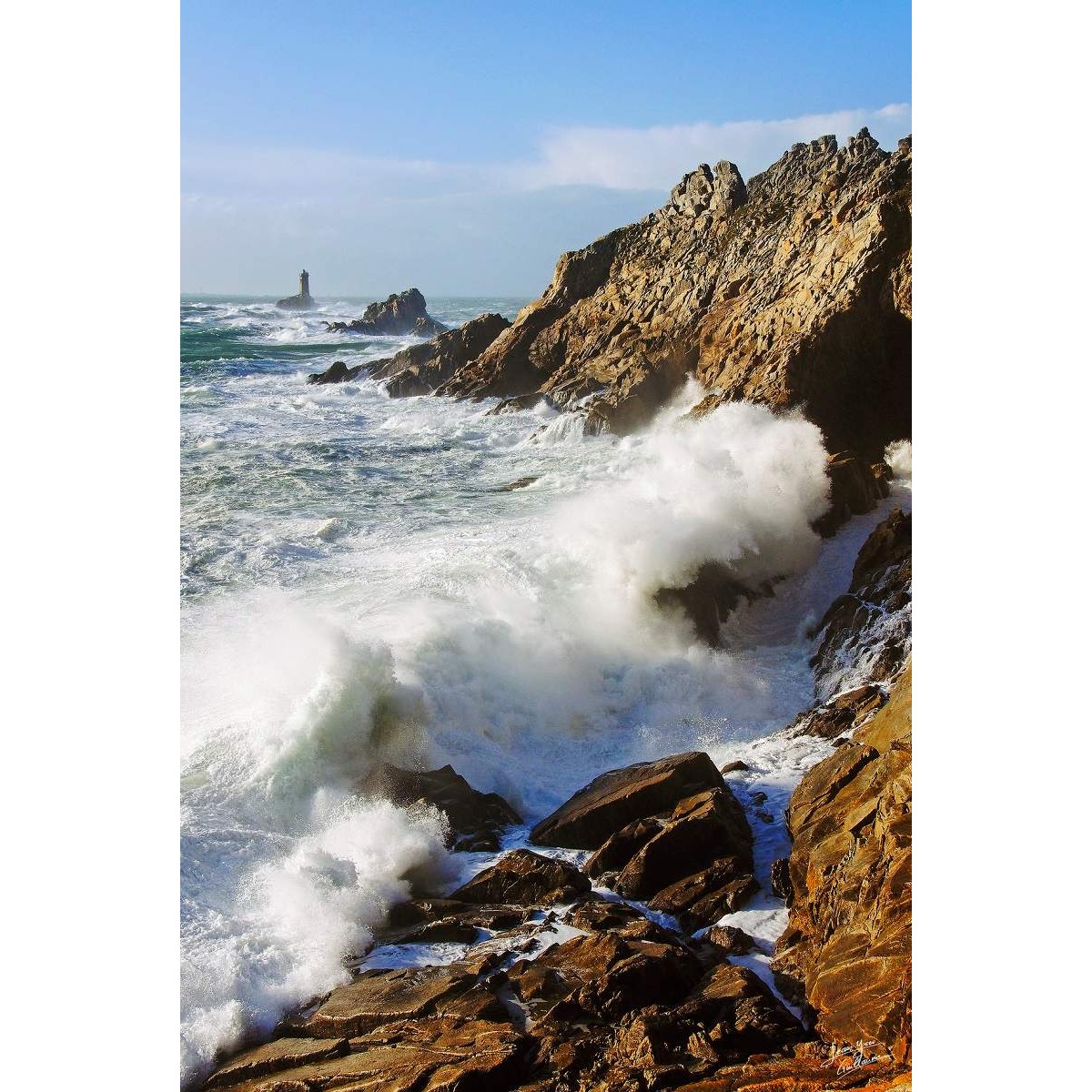 Tableau mural pointe du Raz Tableau mural pointe du Raz