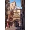 Tableau mural horloge Rouen