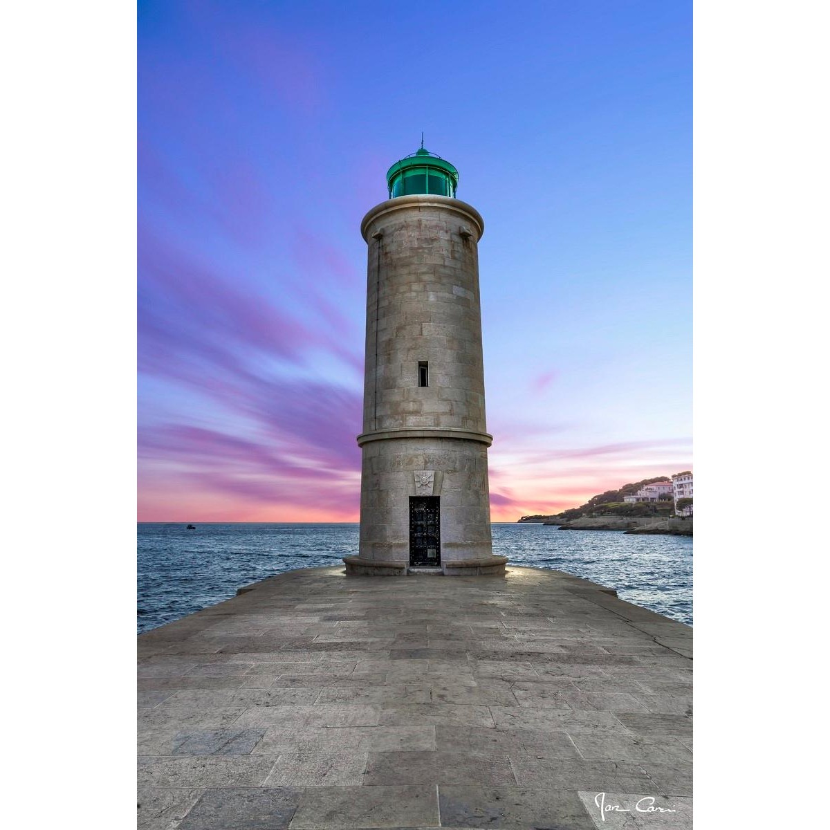 Tableau mural phare de Cassis