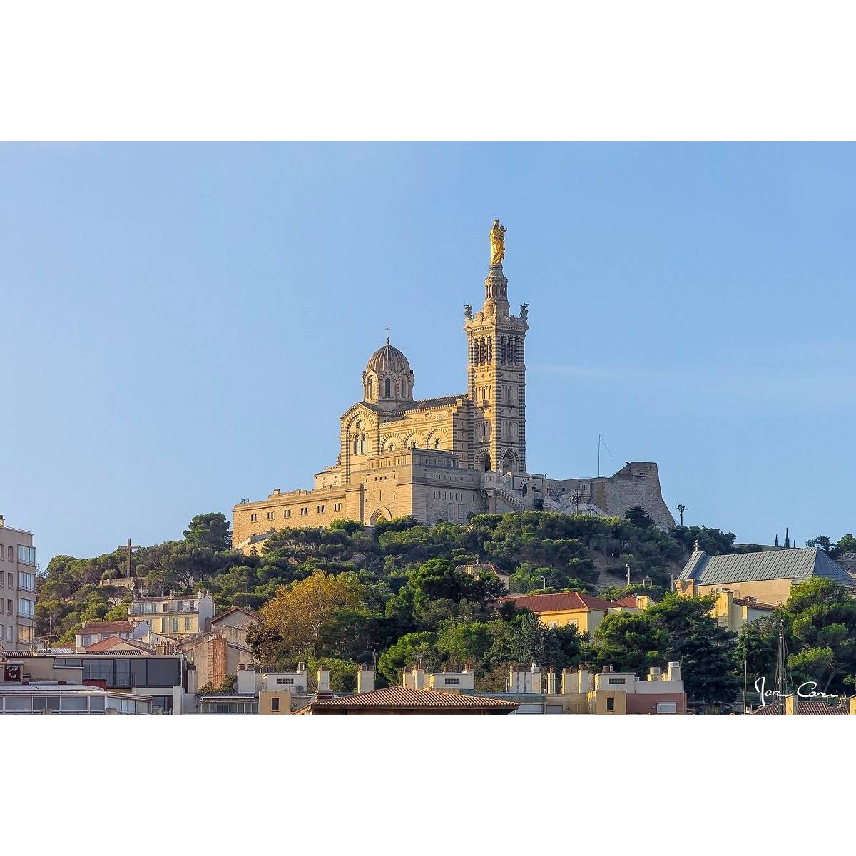 Tableau mural Notre-Dame de la Garde Marseille 65x97 cm Tableau mural Notre-Dame de la Garde Marseille 65x97 cm